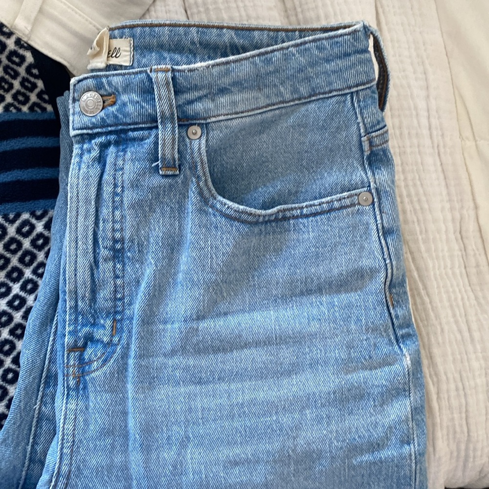 Madewell Blue High Rise Women Jeans